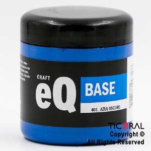 BASE ACRILICA EQ 401 AZUL OSCURO 200 CC X 3 UNIDADES